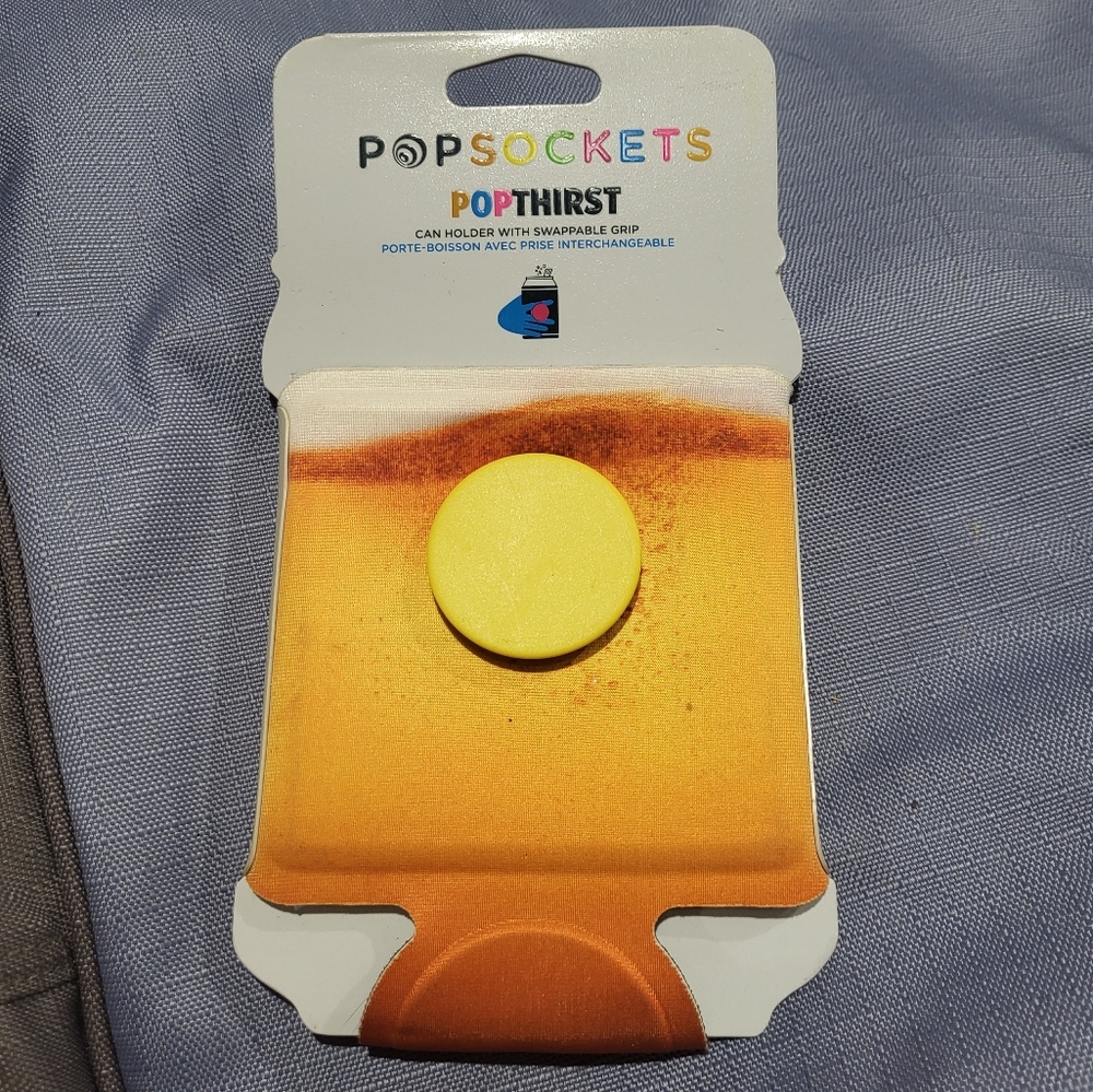 PopSocket PopThirst with Yellow Accent